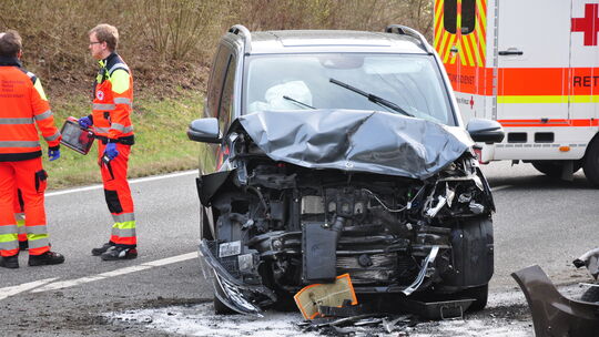 Ein schwerer Unfall hat sich am Dienstag bei Mayen ereignet.