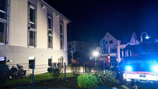 Brand bei der Mennonitengemeinde in Rengsdorf