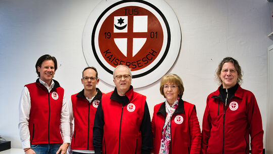 Der Vorstand des TuS Kaisersesch feiert mit seinen 1500 Mitgliedern als größter Verein im Kreis Cochem-Zell sein 125-jähriges Be