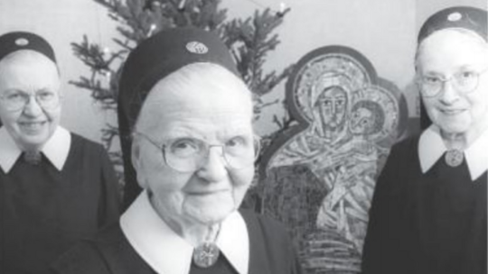 Zu den ersten Marienschwestern, die 1951 den Betrieb im Kirchener Elisabeth-Krankenhaus übernahmen, zählen Schwester M. Bonitati