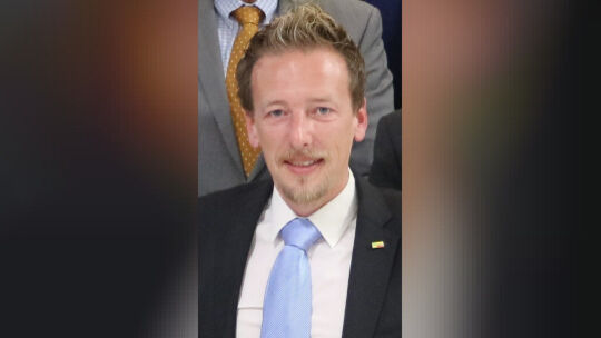 Thorsten Koch war bis 2023 Vorsitzender der Westerwälder Liberalen. Das Foto zeigt ihn nach seiner Wiederwahl im Jahr 2020.