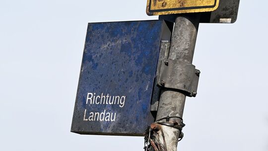 Kollision von Zug und Transporter