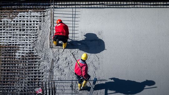 Baustellenarbeiter Baustellenarbeiter