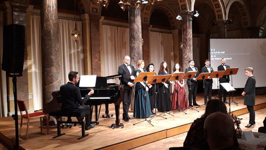 Weltpremiere auf der Bühne des Marmorsaals: Der Rossini-Abend begeisterte.