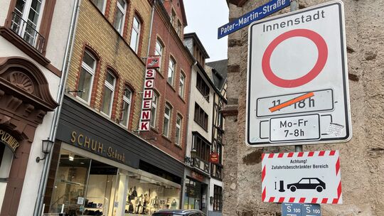Die ganzjährige Sperrung der Innenstadt bleibt ein Zankapfel in Cochem.