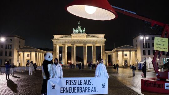 "Earth Hour" - Berlin