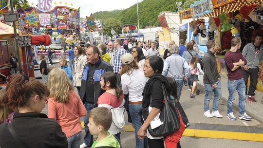 So wie hier auf dem Spießbratenfest 2018 soll es Ende Juni vor der Messe Idar-Oberstein aussehen, hofft Organisator Dirk Rohde.