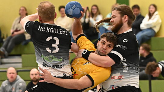 Wissens Mann der Saison: Max Walterschen (in Gelb) war der beste Torschütze seines Teams auf die gesamte Saison gesehen.