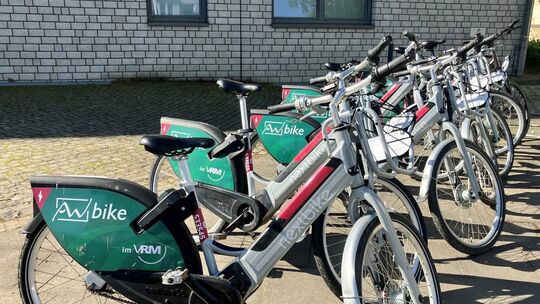 Im Remagen leihen Nutzer die AW-Bikes bislang besonders häufig aus.