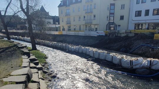 Millionen Euro fallen beim linksseitigen Umbau der Nette an - ein Teil wird über ein Förderprogramm bezahlt, der Rest bleibt bei