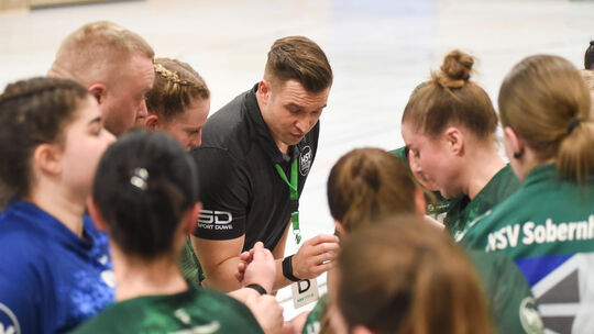 Abschiedsvorstellung: Zum letzten Mal trat der HSV Sobernheim um die scheidenden Trainer Fabian Medler und Marius Walter in dies
