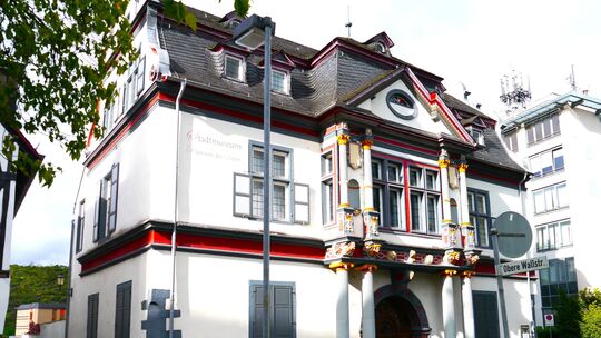 Das Haus von der Leyen in Andernach soll so ertüchtigt werden, dass die dortige Dauerausstellung barrierefrei zugänglich ist. Au