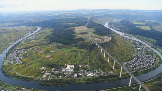 In Zeltingen-Rachtig wird die B 53 saniert.