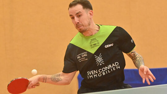 Holt in Klein-Winternheim wichtige Zähler für den TTC Kirn: Nick Grimm. Holt in Klein-Winternheim wichtige Zähler für den TTC Kirn: Nick Grimm.