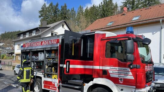 Verschiedene Feuerwehren der CG Adenau waren im Einsatz.
