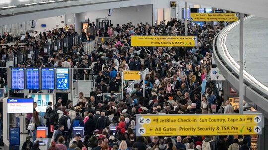 Verspätungen im Flugverkehr in den USA