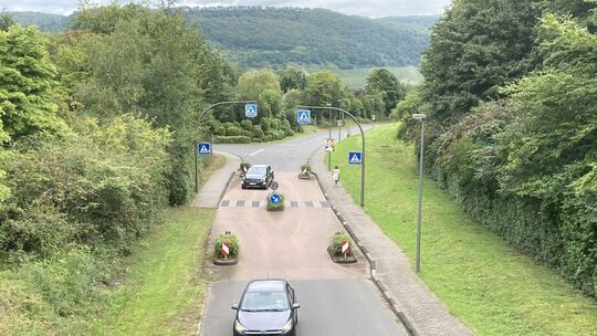Vor fünf Jahren wurde auf der Straße Tempo 30 eingeführt.