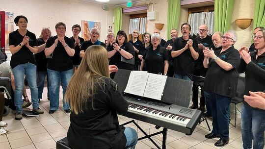 Das Ensemble 2010 bei der "Blauen Stunde"