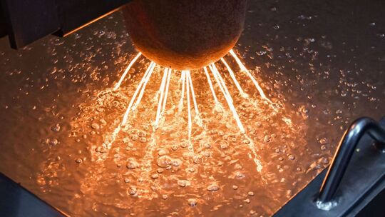 Goldproduktion in Pforzheim