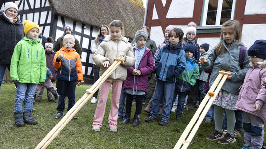 "Ostern früher" lautete das Motto im Landschaftsmuseum Hachenburg. Dabei erlebten Kinder und Erwachsene Bräuche aus dem 19. Jahr