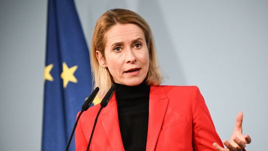 EU-Außenbeauftragte Kallas EU-Außenbeauftragte Kallas