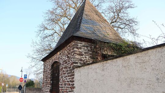 Das zweite Türmchen der Stadt steht in der Römerstraße.