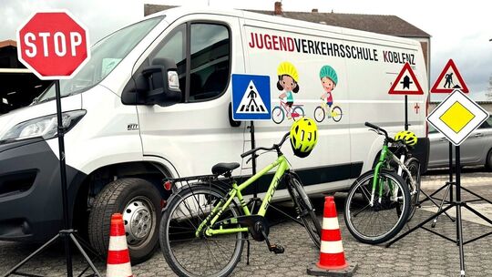 Transporter der Jugendverkehrsschule Koblenz