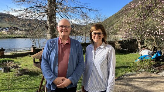 Stefan Idel, Vorsitzender des Fördervereins ehemalige Synagoge, und Stellvertreterin Bettina Lenz wollten einen Eklat vermeiden