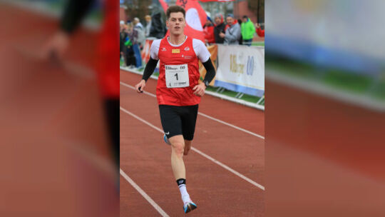 Der aus Kaisersesch stammende ehemalige Deutsche Halbmarathonmeister Moritz Beinlich (LG Rhein-Wied) lief in Berlin den drittsch