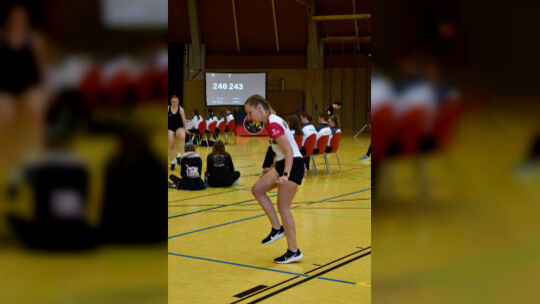 Beim Bundesfinale zeigte Rebecca Schwarz vom TuS Mackenrodt starke Leistungen in den Speed-Disziplinen und holte zwweimal Gold.