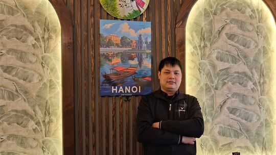Der Inhaber Nguyen Quang Bac ist von seinem Restaurant überzeugt. Er hat seine Jugend in Vietnam verbracht und kennt die Kulinar