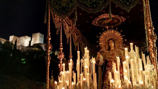 Prozession in Granada