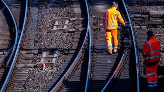 Bauarbeiten bei der Deutschen Bahn