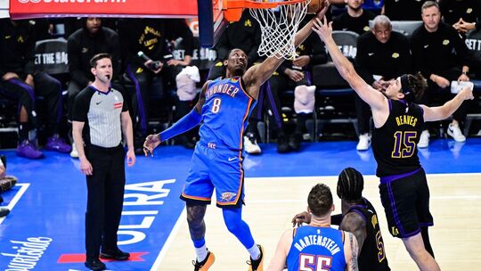 Oklahoma City Thunder - Los Angeles Lakers Oklahoma City Thunder - Los Angeles Lakers