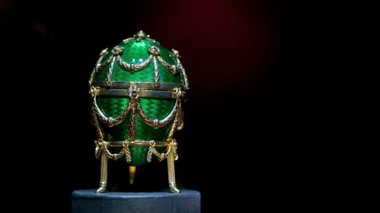Ein Fabergé-Ei spielt im James-Bond-Film "Octopussy" eine wichtige Rolle.