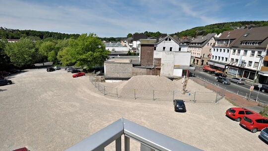 2009 wurde das Aka-City-Kaufhaus an der Wilhelmstraße abgerissen. Anfang Mai 2011, als dieses Foto aufgenommen wurde, sollten di