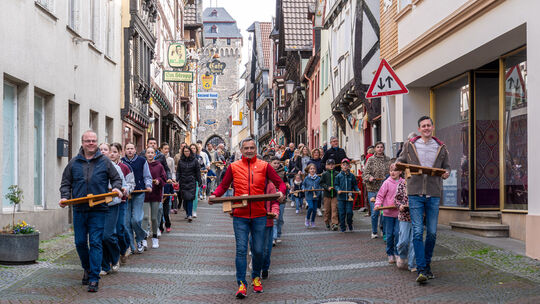 Osterklappern in Linz 2026