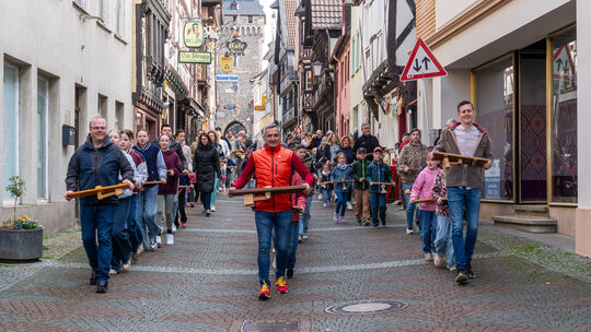 Osterklappern in Linz 2026