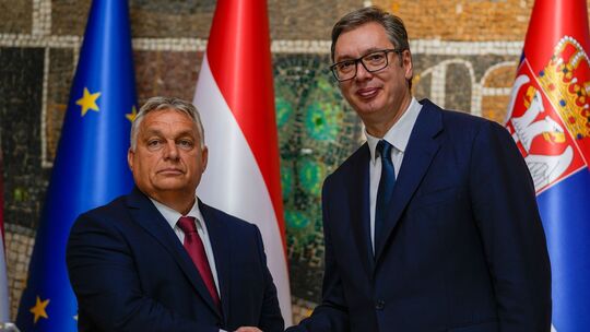 Viktor Orban und Aleksandar Vucic