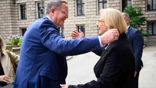 Alexander Schweitzer und Anke Rehlinger