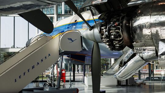 Lufthansas neues Besucherzentrum.