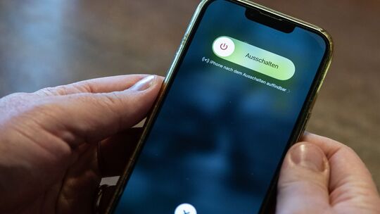 iPhone ausschalten