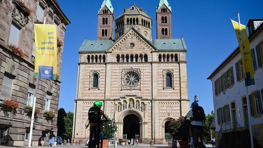 Der Unesco-geschützte Dom in Speyer