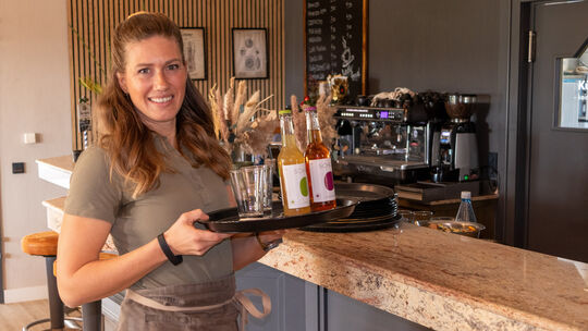 Besitzerin Eva Bungarz setzt in ihrem Restaurant "La Verde" in Windhagen auf natürliche Inhaltsstoffe.