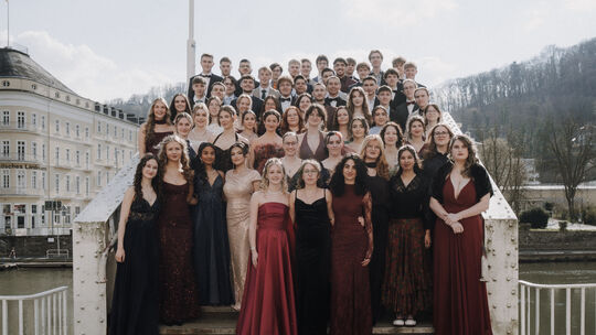 Die 62 Abiturienten des Goethe-Gymnasiums Bad Ems.