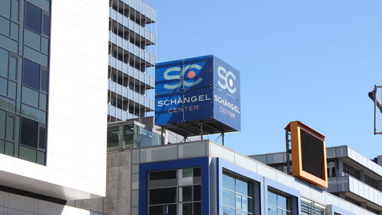Im Schängel-Center in Koblenz befindet sich mitten in der Stadt eine bunte Mischung aus Dienstleistern, Gewerbeflächen und Verwa