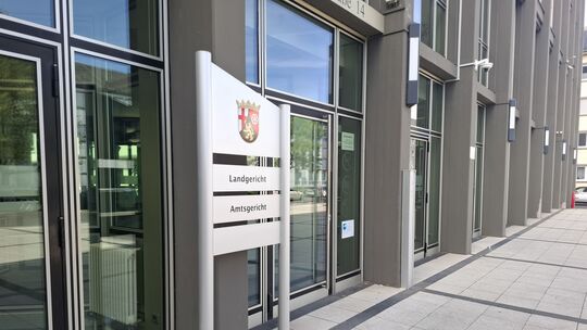 Prozessauftakt am Landgericht in Koblenz.