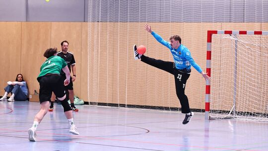Beim Final Four um den HVR-Pokal war Torwart Maurice Lahm einer der Matchwinner für den späteren Pokalsieger HSG Kastellaun/Simm