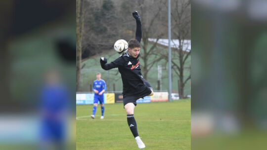 Leon Bock konnte die 1:3-Niederlage der SG Meisenheim in Kirchheimbolanden nicht verhindern.