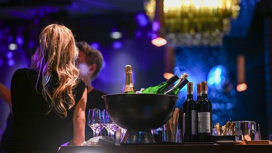 Partyatmosphäre in einem Club